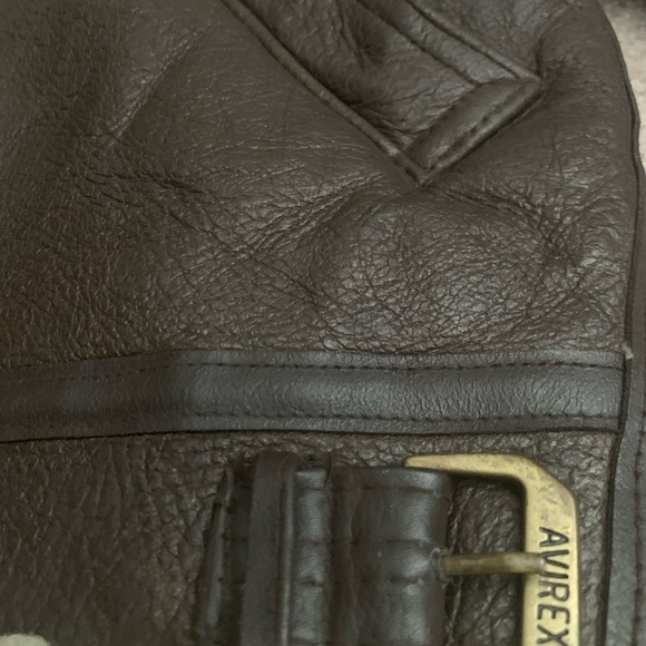 Avirex real sheepskin leather b3 bomber jacket. Size 38 - Picture 5 of 6